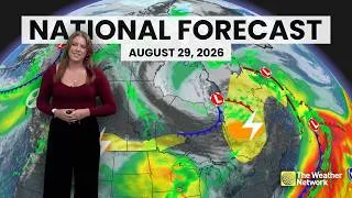 Thumbnail: Canada's National Forecast - August 29, 2026 | #weatheram