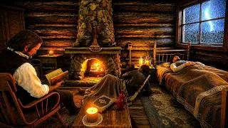 Thumbnail: Arthur, Dutch & John Together Sheltering in a Wooden Cabin During a Violent Thunderstorm | RDR2 ASMR