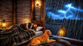Thumbnail: Sheltering in a Barn | Dutch & his Dog Sleeping Through a Heavy Thunderstorm at Night | RDR2 ASMR