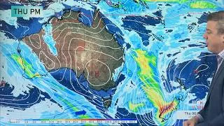 Thumbnail: Oz: WA's turn for heavy rain, wet eastern weather clears