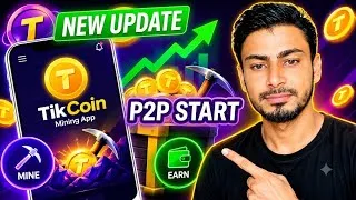 Thumbnail: TikCoin New Update 2026 | TikWallet Access & P2P Feature Explained