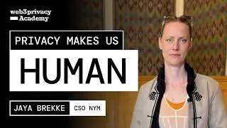 Thumbnail: "Privacy Isn't About Hiding — It's About Being Human".  Jaya Klara Brekke / NYM