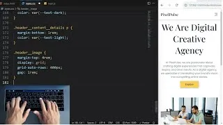 Thumbnail: SPEED CODE | Simple Responsive Landing Page Website Using HTML CSS & JavaScript