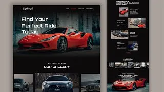 Thumbnail: Build A Responsive Car Rental Website Using HTML CSS & JavaScript | Step By Step Guide
