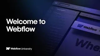 Thumbnail: Welcome to Webflow: Build, Launch, Optimize