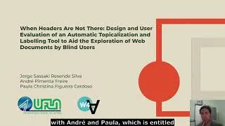 Thumbnail: When Headers are Not There: Design and User Evaluation of an Automatic Topicalisation and Labelling
