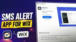Thumbnail: How to Send SMS Notifications and Marketing Campaigns with SMS Alert App For Wix?
