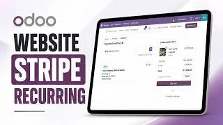 Thumbnail: How to Set Up Odoo Website Stripe Recurring Payment Acquirer for Subscription Payments?