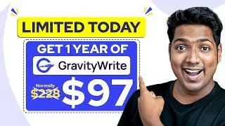 Thumbnail: 🔥 Ending Today - GET GravityWrite @ $97