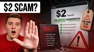 Thumbnail: Best Cheap Web Hosting (Avoid This Common Scam)