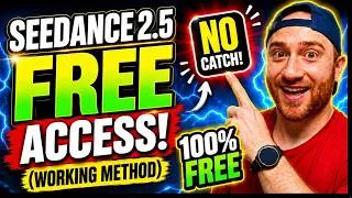Thumbnail: ✅ Seedance 2.5 FREE Unlimited Access 🔥 NEW Working Method (2026) AI Video Generator