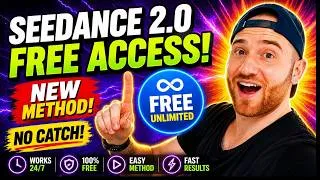 Thumbnail: ✅ Seedance 2.0 FREE Unlimited Access 🔥 NEW Working Method (2026) AI Video Generator