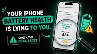 Thumbnail: Your iPhone Battery Health is Lying to You. (Check the REAL Stats)