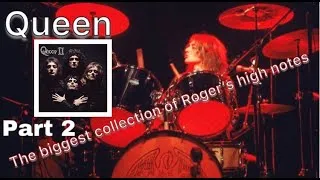 Thumbnail: The biggest collection of Roger Taylors falsetto. Part 2 - QUEEN II