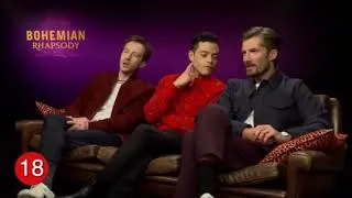 Thumbnail: QUEEN | BOHEMIAN RHAPSODY CAST interview "Badgers!" for 2 minutes