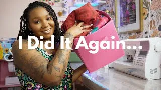 Thumbnail: I Lost My Mind… and Bought MORE Fabric! 😅 | LA Finch Fabrics Haul (Everything Under $8/Yard)