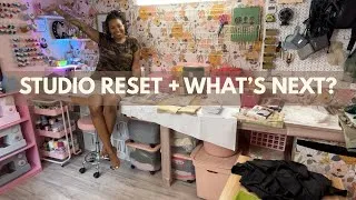 Thumbnail: Sewing Studio Reset + Future Sewing Plans | Come Clean the She Shed With Me