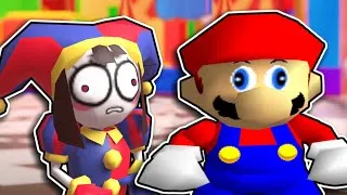 Thumbnail: Scrapped Video - If Mario Was In... THE AMAZING DIGITAL CIRCUS