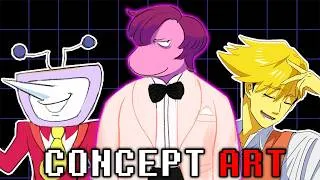 Thumbnail: Analyzing Deltarune Concept Art