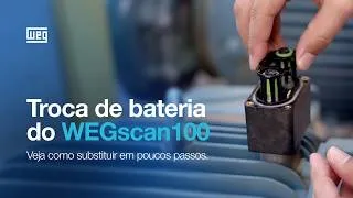 Thumbnail: Como trocar a bateria do WEGscan100 em poucos minutos | Passo a passo
