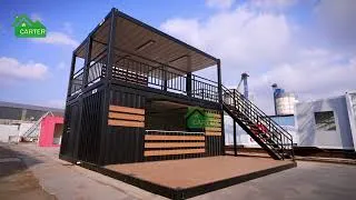 Thumbnail: Popular 2‑Storey Prefab House, Custom‑Tailored Layout & Terrace Design