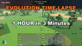 Thumbnail: Evolution Time-lapse - 1 Hour in three minutes (Day 8946 - 9105)