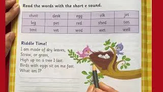 Thumbnail: Learn short e and Long e sound