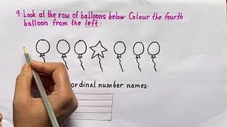 Thumbnail: UKG Numeracy Practice Worksheet 
