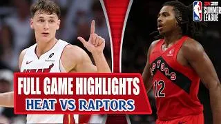 Thumbnail: Miami Heat vs Toronto Raptors HIGHLIGHTS | NBA Summer League 2026