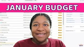 Thumbnail: JANUARY 2025 BUDGET WITH ME | zero-based budget | ynab