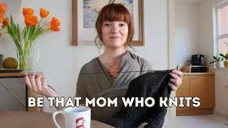 Thumbnail: How to knit with toddlers.. from a mom of 2!