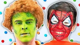 Thumbnail: EASIEST Face Paint Designs for Kids (Spider-Man, Trolls, Hotel Transylvania) | We Love Face Paint