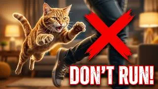 Thumbnail: Stop Running! Why You Should Never Run From a Cat