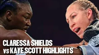 Thumbnail: CLARESSA SHIELDS VS KAYE SCOTT FIGHT TODAY August 15, 2026