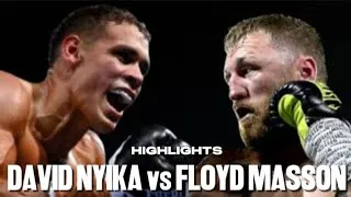 Thumbnail: DAVID NYIKA VS FLOYD MASSON FIGHT HIGHLIGHTS