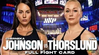Thumbnail: Cherneka Johnson vs Dina Thorslund Full Fight Card
