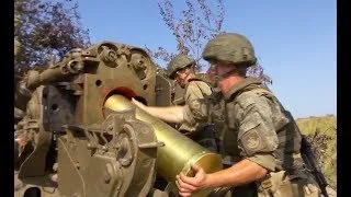 Thumbnail: Russian Heavy Artillery Fire Military Exercises