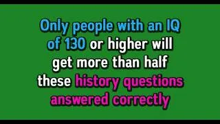 Thumbnail: World History Quiz