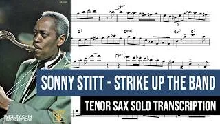 Thumbnail: Sonny Stitt plays the Varitone on "Strike Up the Band" | Tenor Saxophone Solo Transcription