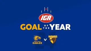 Thumbnail: IGA Goal of the Year - Round 24