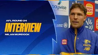 Thumbnail: Murdock post-match v Hawks