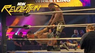 Thumbnail: Swerve Strickland vs Brody King FULL Match Highlights w/ Kenny Omega Return - AEW Revolution 2026