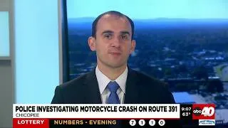 Thumbnail: Overnight motorcycle crash on I-391 in Chicopee