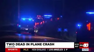 Thumbnail: Two dead in Ludlow plane crash