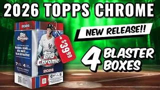 Thumbnail: BIG SSP PULL!!🚨NEW RELEASE🚨2026 TOPPS CHROME BASEBALL BLASTER VALUE BOXES