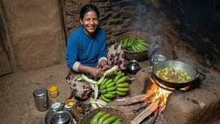 Thumbnail: Open Fire Cooking 🔥 || Traditional Nepali Village  Recipes ||
