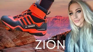 Thumbnail: Zion National Park Adventure Guide; Gear & Food Tips! 🥾🌍