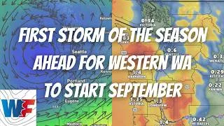 Thumbnail: First Storm of the Season Ahead for Western WA to Start September