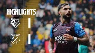 Thumbnail: Watford 1-1 West Ham | Championship Extended Highlights