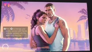 Thumbnail: GTA VI Theme Song Loading Screen Concept 